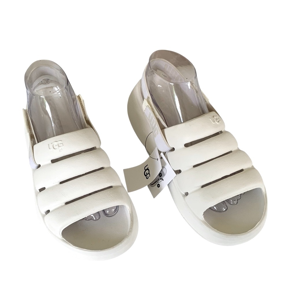 UGG White Sport Yeah Sandals - Picture 4 of 11